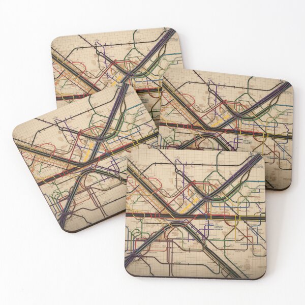 Item preview, Subway Maps — 08 designed and sold by ddaiart.