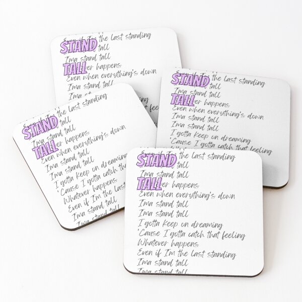 Item preview, Julie and The Phantoms Stand tall (black/purple letters) designed and sold by Selinasimea.