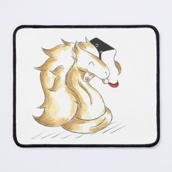 Item preview, Chess Club Grad (Knight) designed and sold by KOKeefeArt.