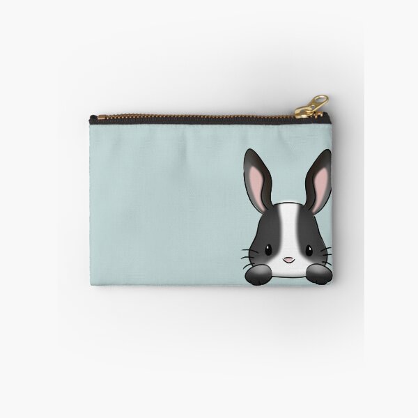 Item preview, Topsy the Black and White Dutch Rabbit (skylight blue) designed and sold by RuthieLord.
