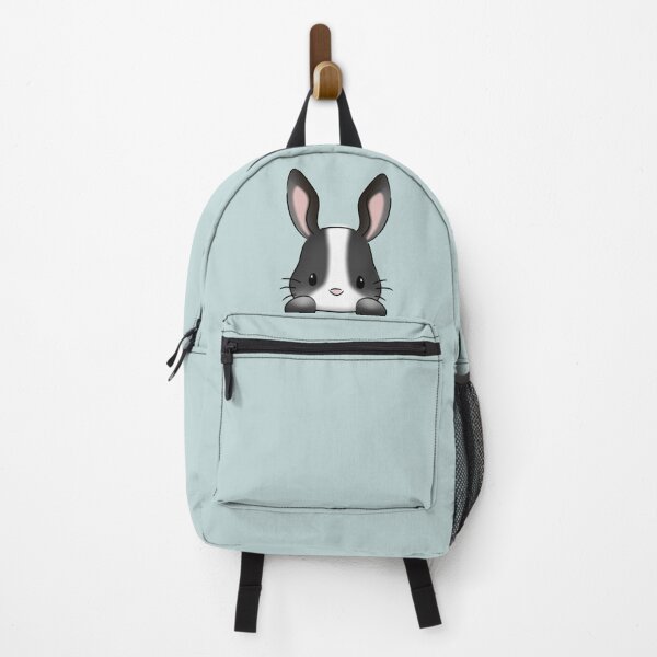 Item preview, Topsy the Black and White Dutch Rabbit (skylight blue) designed and sold by RuthieLord.