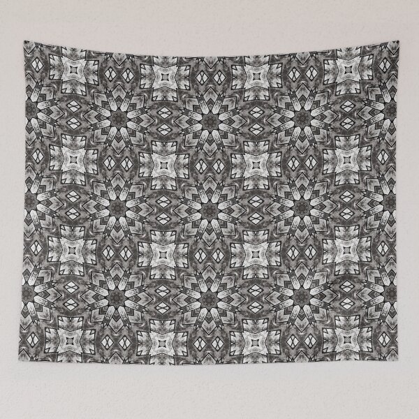 Item preview, Aged Rustic Wood Flooring Kaleidoscope Pattern 12 designed and sold by Swabcraft.