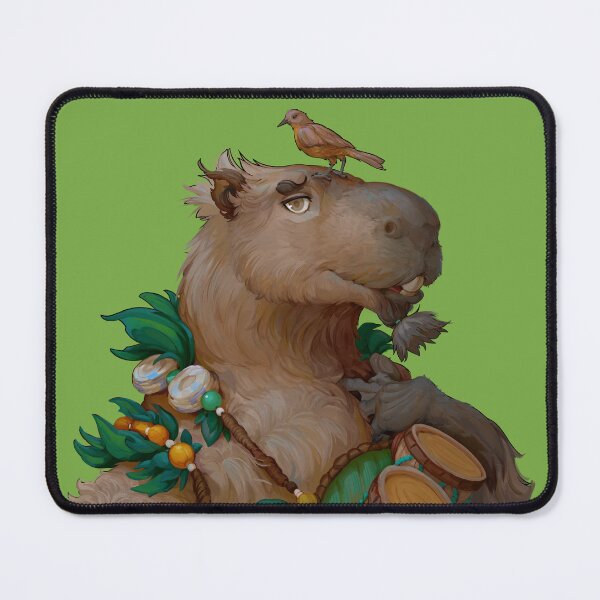 Item preview, Capybara Bard designed and sold by Cindy AM.