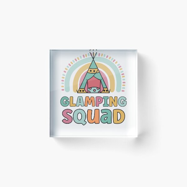 Item preview, Glamping Squad Funny Matching Girls Glamping Trip Vacation designed and sold by JokeGysen.