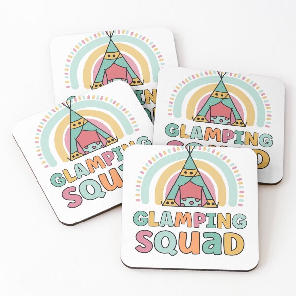 Item preview, Glamping Squad Funny Matching Girls Glamping Trip Vacation designed and sold by JokeGysen.