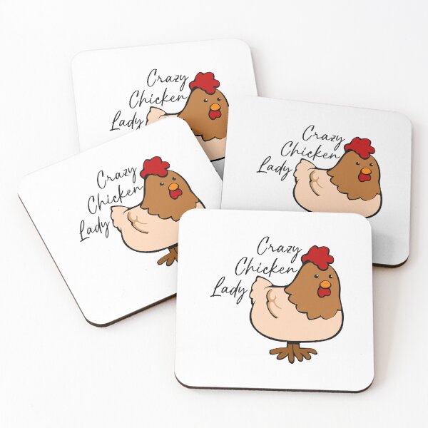 Item preview, Women Chicken, Crazy Chicken Lady Shirt, Farm Animal shirt for Women, Farm Animal Gift for Her, Chicken Lover Farm Gift for Mom designed and sold by RedArtsDesign.