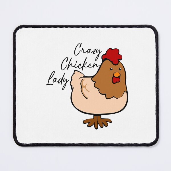 Item preview, Women Chicken, Crazy Chicken Lady Shirt, Farm Animal shirt for Women, Farm Animal Gift for Her, Chicken Lover Farm Gift for Mom designed and sold by RedArtsDesign.