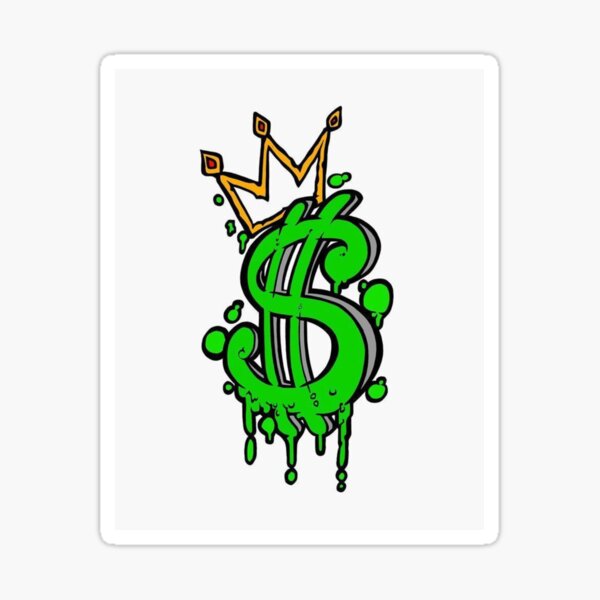 Money Sticker for Sale by Astromastor  Money stickers, Cute laptop  stickers, Cool stickers