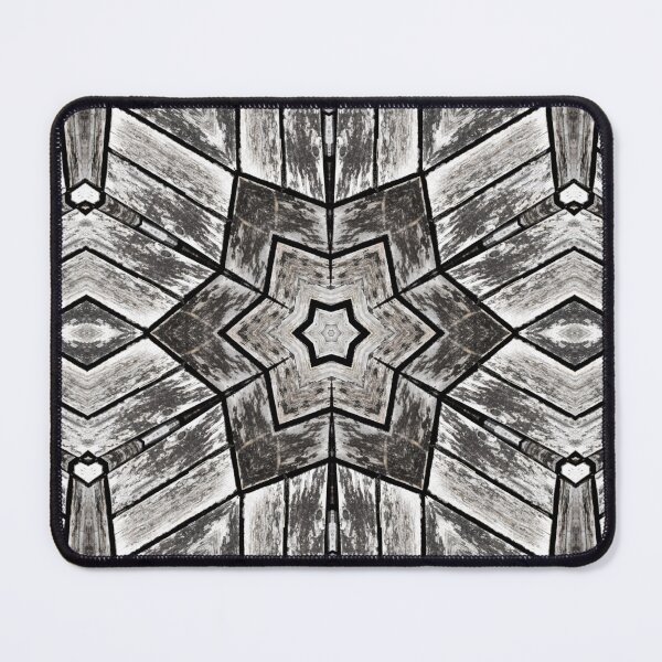 Artikelvorschau, Aged Rustic Wood Flooring Kaleidoscope Pattern 15 entworfen und verkauft von Swabcraft.