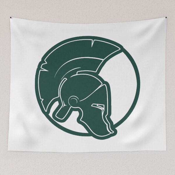 Item preview, Green Spartan Helmet designed and sold by fiaartworld.
