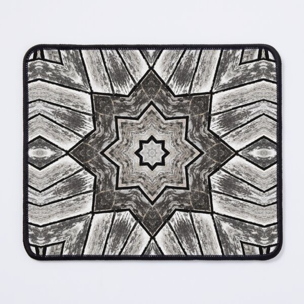 Artikelvorschau, Aged Rustic Wood Flooring Kaleidoscope Pattern 16 entworfen und verkauft von Swabcraft.