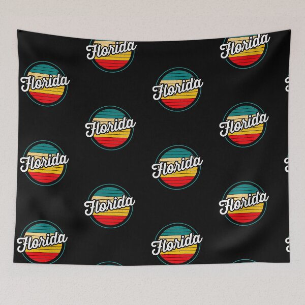 Item preview, Florida - Retro Sunset designed and sold by Meliafroggy.
