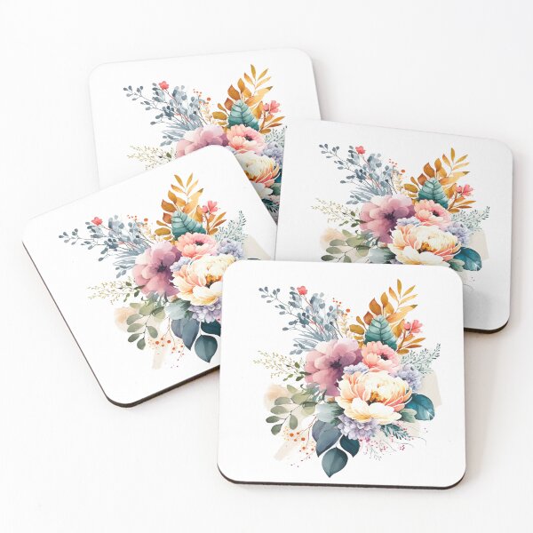 Item preview, Soft Watercolor Flower Bunch designed and sold by ImaginePrintsHQ.