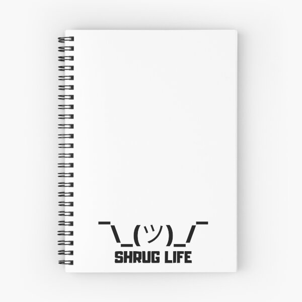 Item preview, SHRUG LIFE emoji idk designed and sold by PatiDesigner.
