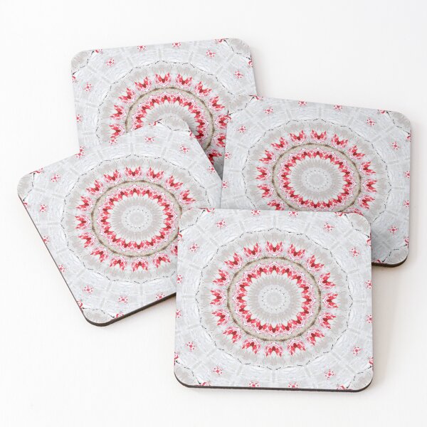 Item preview, Abstract red flowers designed and sold by Niety.