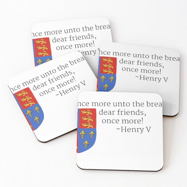 Item preview, Once more unto the breach, dear friends, once more! designed and sold by Bluerhino401.