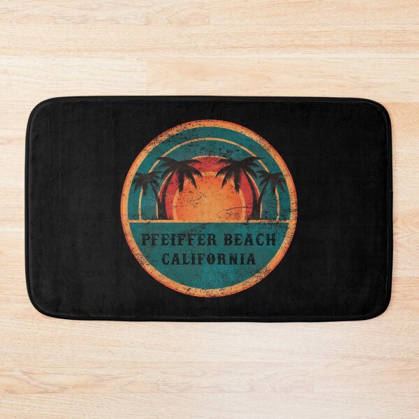 Item preview, Pfeiffer Beach California - Beach Vintage Retro Sunset  designed and sold by Whimsical  Thinker.