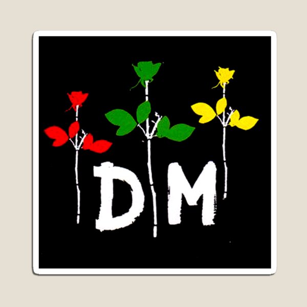 Depeche Mode Magnet for Sale by DanutaBuch
