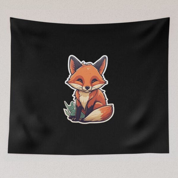 Item preview, Cute Little Fox designed and sold by c4k5llc.