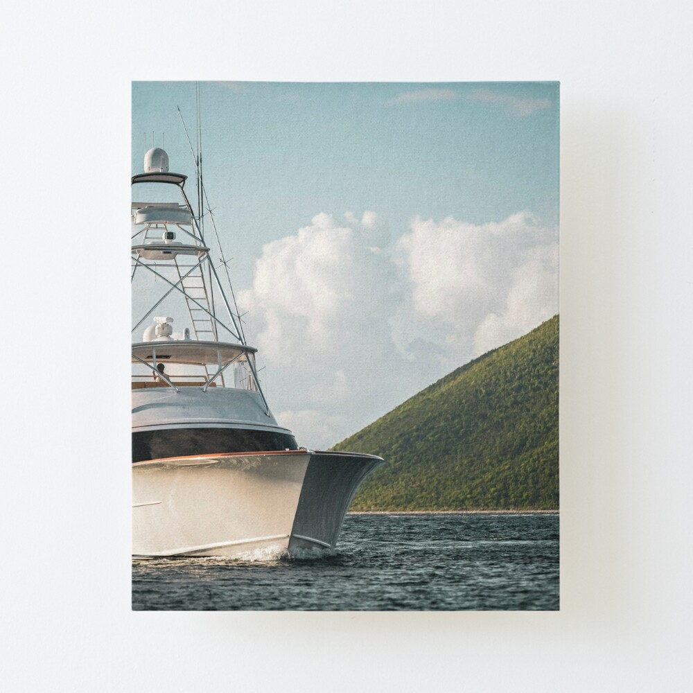 Sportfishing Boat in the Islands Poster for Sale by FishingNation