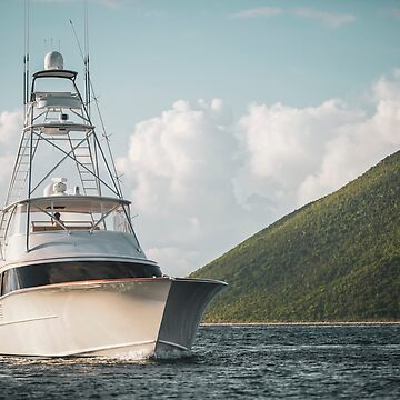 Sportfishing Boat in the Islands | Poster