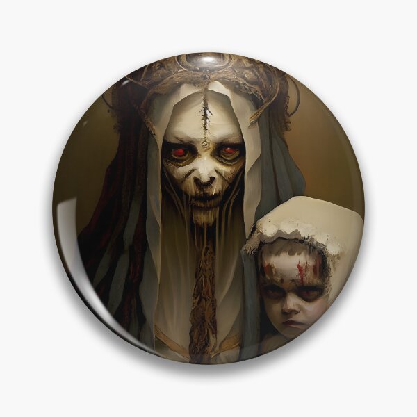 Item preview, Mother Mary - Horror AI Art designed and sold by ShadyTabby.