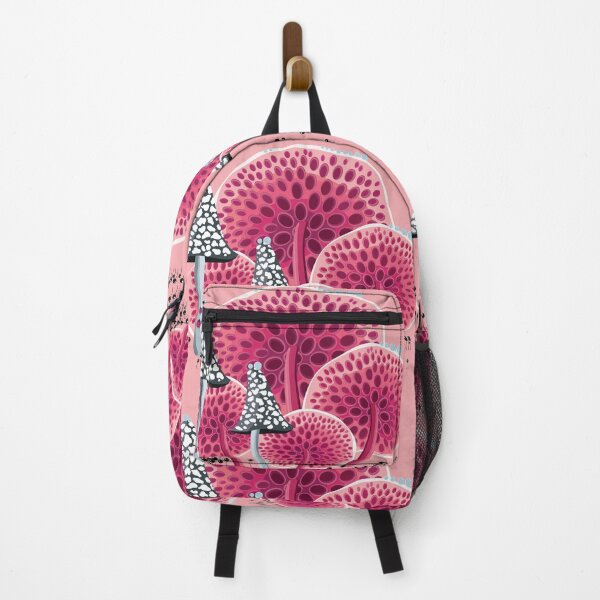 Item preview, Group of pink mushrooms designed and sold by Alex Blud.