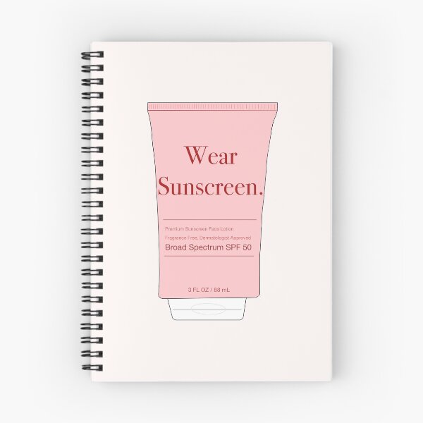 Item preview, Wear Sunscreen. designed and sold by peachesandfizz.