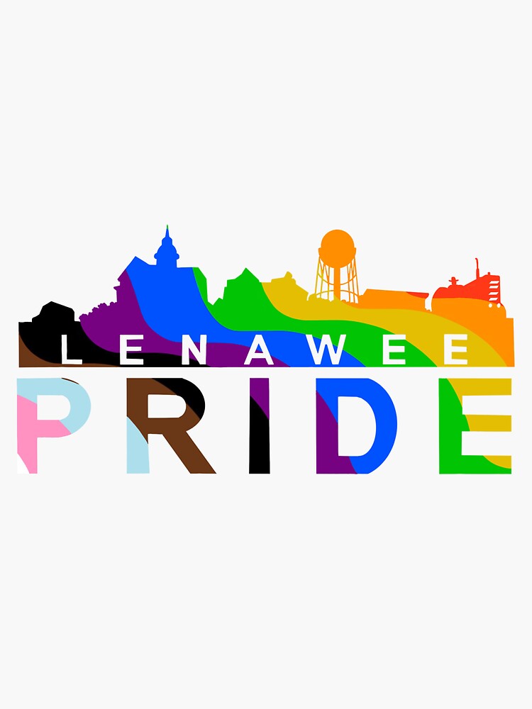 "Lenawee Pride" Sticker for Sale by TheMSociety Redbubble