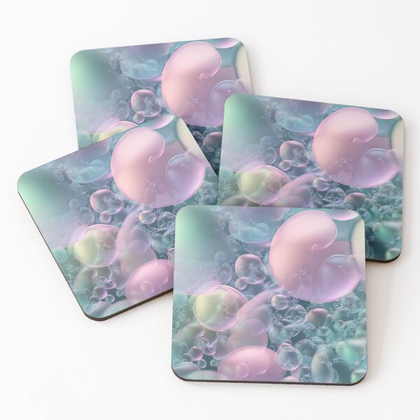 Item preview, Happy Iridescent Bubbles tile 2 designed and sold by Richard-Y.