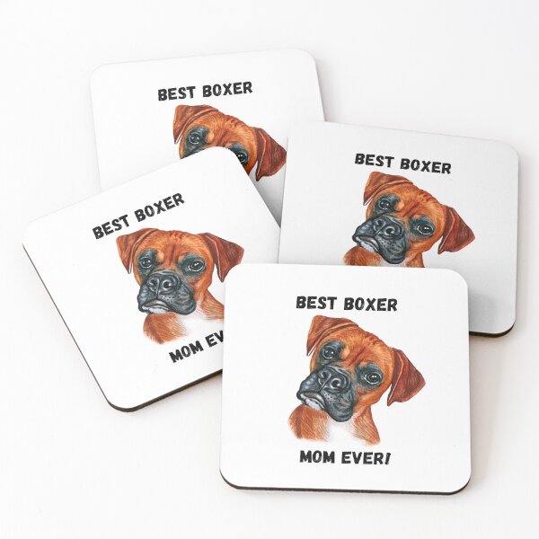 Item preview, Best Boxer Mom-Boxer mom-awesome boxer mom designed and sold by Janetlousart.