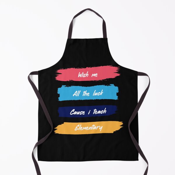Item preview, wish me all the luck cause i teach elementary designed and sold by desimino.