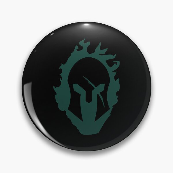Item preview, Green Fire Spartan Helmet designed and sold by fiaartworld.