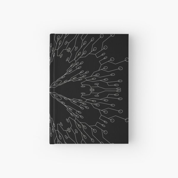Techno-flake Hardcover Journal