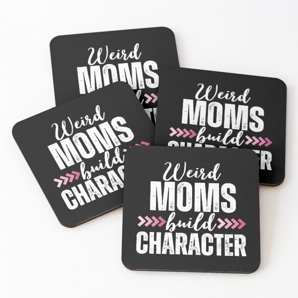 Item preview, Weird Moms Build Character Retro designed and sold by SunfullyYours.
