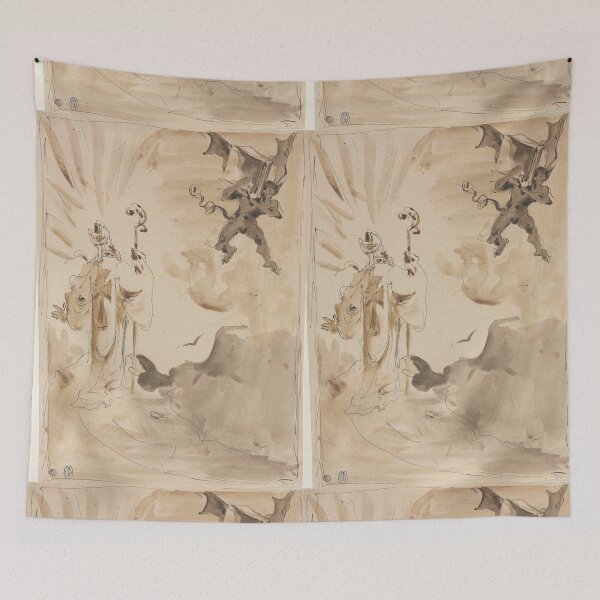 Item preview, The Bishop and the Demon (1900s) designed and sold by GrandBlueDesign.