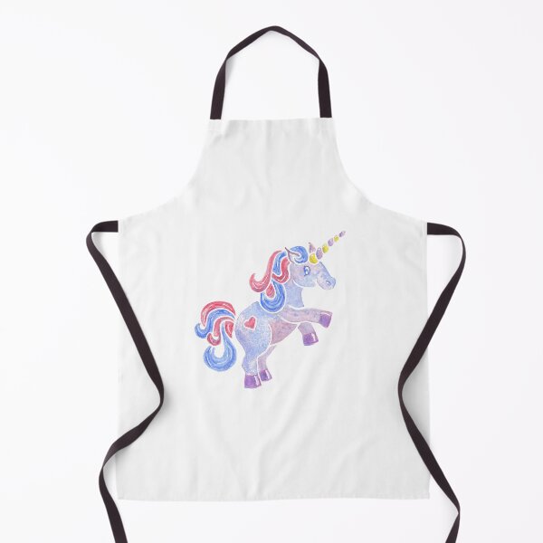 Item preview, Unicorn in watercolor designed and sold by FlixyDoodles.