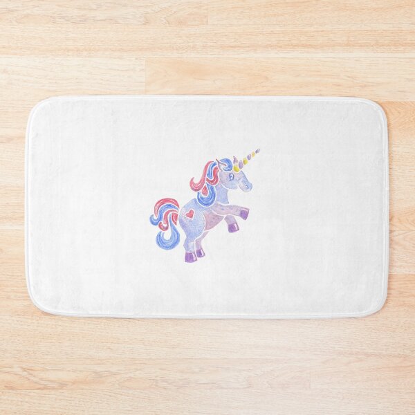 Item preview, Unicorn in watercolor designed and sold by FlixyDoodles.