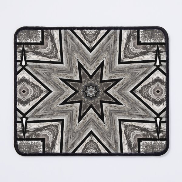 Artikelvorschau, Aged Rustic Wood Flooring Kaleidoscope Pattern 26 entworfen und verkauft von Swabcraft.
