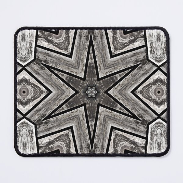 Artikelvorschau, Aged Rustic Wood Flooring Kaleidoscope Pattern 27 entworfen und verkauft von Swabcraft.