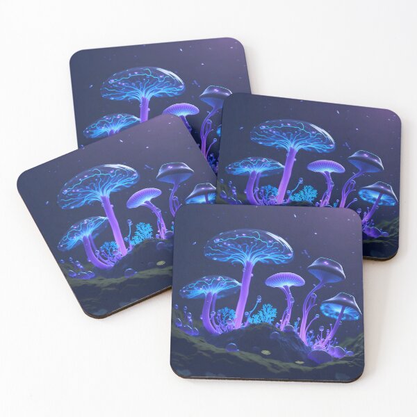 Item preview, Magic Mushrooms Nocturnal Translucent - Mushrooms designed and sold by internlvisions.