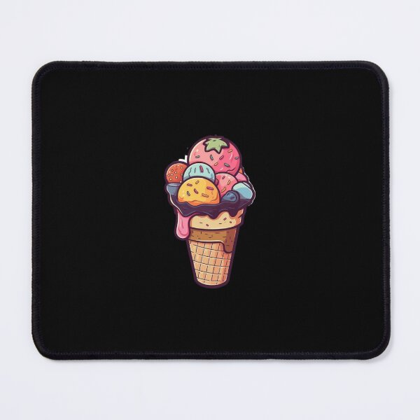 Item preview, Yummy Colorful Ice Cream Cone designed and sold by c4k5llc.