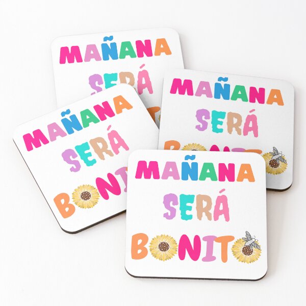 Item preview, Funny Mañana Será Bonito with Sunflower and Bee designed and sold by maaitbahajjoub.