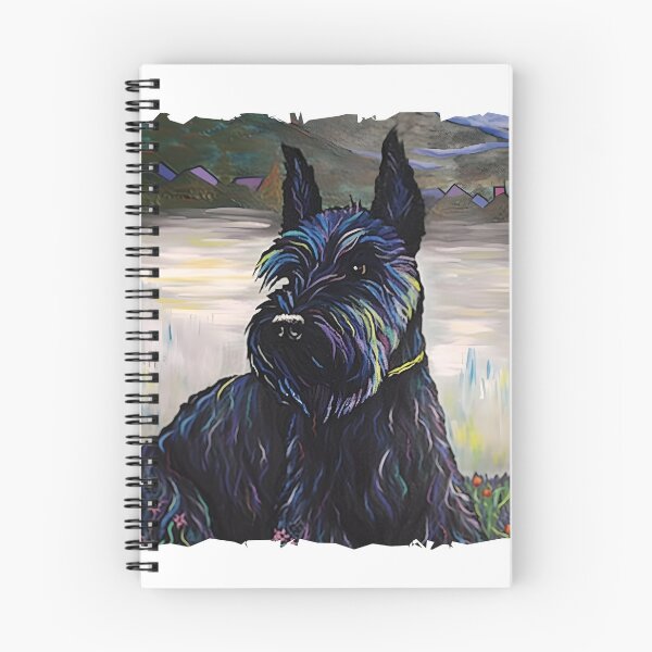 Item preview, Scotty Scottish Terrier Painting designed and sold by LuxindaSwirl.