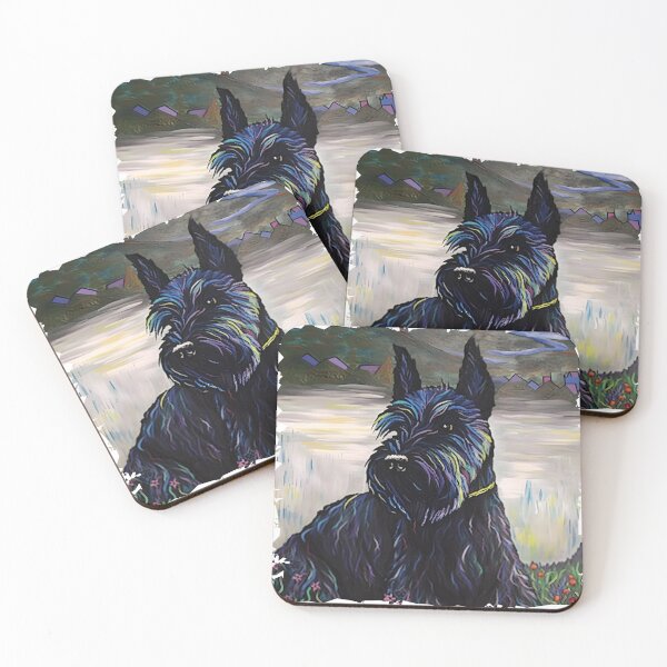 Item preview, Scotty Scottish Terrier Painting designed and sold by LuxindaSwirl.
