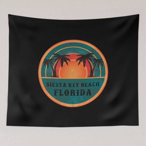 Item preview, Siesta Key Beach Florida - Beach Retro Sunset  designed and sold by Whimsical  Thinker.
