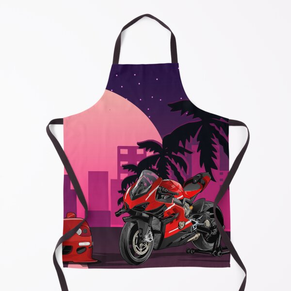 Item preview, Miami nights Ducati x Ferrari designed and sold by MotorcycleLove.