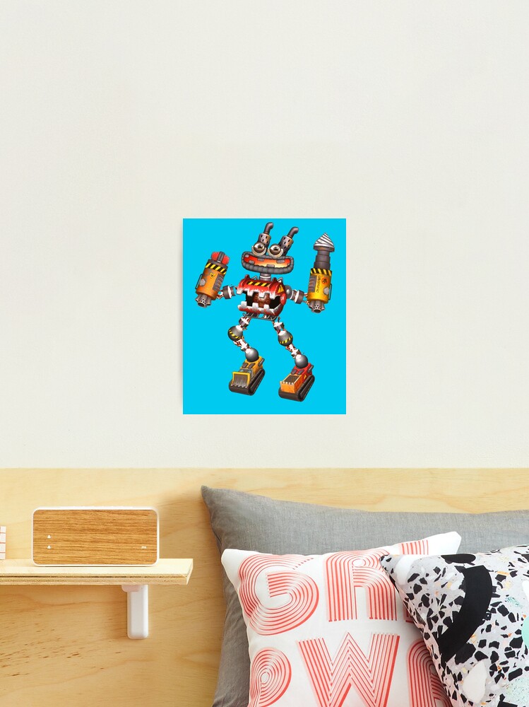 My Singing Monsters Wubbox  Mounted Print for Sale by EASY Aadia