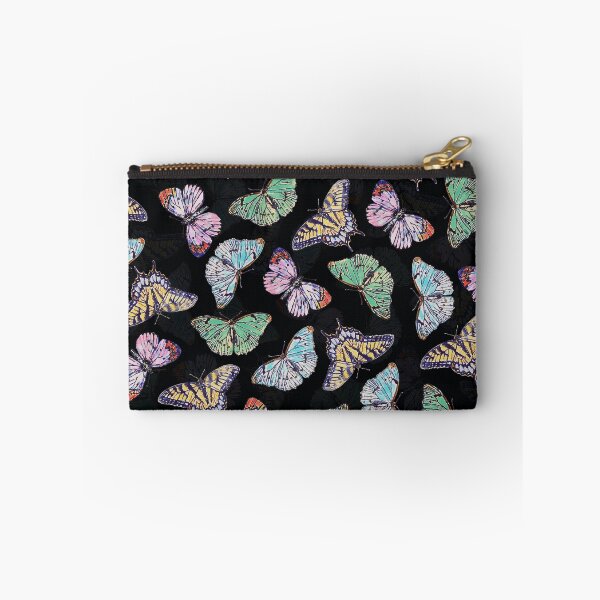 Item preview, Black Colorful Watercolor Butterflies designed and sold by NdesignTrend.