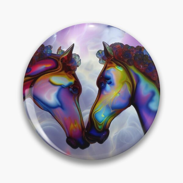 Item preview, Love under the clouds - Two horses united designed and sold by Girih.